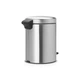 Ведро для мусора Brabantia Pedal Bin 5 л Matt Steel (112645) - изображение 2