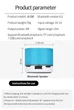 Портативна бездротова Bluetooth mini колонка 3W White - зображення 6