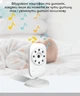 Відеоняня Baby Monitor SM-35 з кольоровим 3,5-дюймовим РК-монітором, датчиком звуку, нічне бачення, бездротова та вимірюванням температури - зображення 10