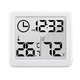 Термометр-гігрометр-годинник з дисплеєм 3.2" Electronic Hygrometer PD-WDJ-01 81*71*10 мм білий - изображение 1