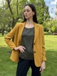 Атласная блуза без рукавов Cat Orange 1316 Хаки 44 - изображение 5