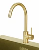 Комплект Gunter&Hauer: Кухонна мийка Ruwer 5522 Gold + Змішувач RAIN Gold - зображення 10