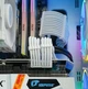 Набор Кабелей 4шт удлинителей питания GPU / CPU / ATX 30 см 24 -24/ 8-8 PIN в изоляции Белый - изображение 12