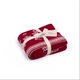 Плед в'язаний Betires Нome Merry Christmas 130х170 червоний - изображение 4