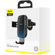 Автодержатель Baseus Glaze Gravity Car Mount (SUYL-LG01) черный (на дефлектор) - изображение 7