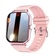 Смарт-часы Bakeey H13 MINI PINK c тонометром, пульсоксиметром, разговор, 2 ремешка - изображение 5