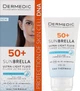 Ультралегкий захисний флюїд SPF 50+ для жирної та комбінованої шкіри для захисту від повного спектру сонячних променів - Dermedic 50+ Sunbrella Ultra-light Fluid 40ml - зображення 2