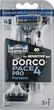 Бритва одноразова для чоловіків з 4 лезами, 3 шт., блістер - Dorco Pace 4 Pro 3шт (648005-120490) - изображение 1