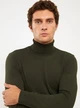 Чоловічий гольф LC Waikiki XL Хакі (LCWKnitwear-8626) - зображення 2