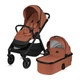Универсальная коляска 2 в 1 Lionelo LAYLA 2IN1 BROWN RUST - изображение 3