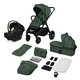 Універсальна коляска 3 в 1 Lionelo LAYLA 3IN1 GREEN FOREST - зображення 3