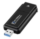 Двухдиапазонный сетевой адаптер WiFi беспроводной переходник с USB 3.0 и 2.4G + 5G, 1300 Мбит/с, черный "S" (92982393) - изображение 3