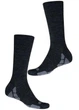 Туристические термоноски Sensor Hiking Merino. 43-46р. Шерсть мериноса. Зимние. Серый. Трекинговые носки SU42EM. - изображение 1