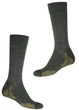 Туристические термоноски Sensor Hiking Merino. 43-46р. Шерсть мериноса. Зимние. Хаки. Трекинговые носки SU42EM. - изображение 1