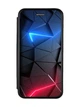 Чохол-книжка чорний з малюнком на Motorola Moto G72 Рельєфний фон (принт 36) - зображення 1