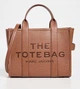 Cумка в стиле Marc Jacobs The Leather Medium Tote коричневая - изображение 2