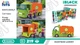 Конструктор "Мусоровоз" KH17/005/1 Build & create Dustbin lorry IBLOCK, 219 деталей, в коробке (4897126753622) - изображение 4