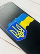 Чохол-книжка чорний з малюнком на Samsung Galaxy A07 (A075) Тризуб і прапор України (принт 384) - зображення 3