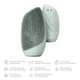 Очищающая щетка для лица GESKE Sonic Thermo Facial Brush&Face-Lifter 8в1 green - изображение 6