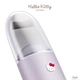 Микротоковый скрабер для кожи и устранения черных точек GESKE MicroCurrent Skin Scrubber&Blackhead Remover 9в1 Hello Kitty purple - изображение 4