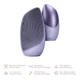 Электронная звуковая термо щетка для лица GESKE Sonic Thermo Facial Brush 6в1 purple - изображение 6