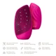Очищающая щетка для лица GESKE Sonic Thermo Facial Brush&Face-Lifter 8в1 magenta - изображение 7