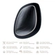 Ультразвуковая маска тепло и холод GESKE Sonic Warm&Cool Mask 9в1 black - изображение 6