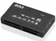 Картридер USB 2.0 All in 1 MS/microSD/SDHC/T-Flash/M2 кардрідер Card Reader Чорний - зображення 10