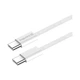 Дата кабель USB-C to USB-C 1.0m 60W 3.0А grey ColorWay (CW-CBPDCC061-GR) - зображення 6