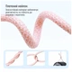 Дата кабель USB-C to USB-C 1.0m 60W 3.0А pink ColorWay (CW-CBPDCC061-P) - зображення 8