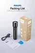 Акумуляторний ліхтар Philips SFL1235, ліхтарик із зарядкою від USB Type-C - зображення 14