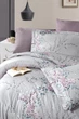 Турецька постільна білизна First Choice Cotton Satin Wisteria Lilac полуторна - зображення 2