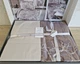 Турецкое постельное белье First Choice Cotton Satin Living brown евро - изображение 3