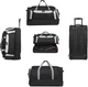 Сумка дорожня на колесах TravelZ Wheelbag Doubleloader black 96L (603098) - изображение 4
