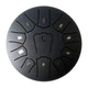 Глюкофон ручной язычковый барабан на 11 нот 16см Tongue Drum Black инструмент для медитации - изображение 2