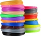 Пластик UFT для 3D-ручек микс цветов 50 м (UFT3DPLA50) - изображение 1