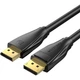 Кабель відео Vention DisplayPort 1.4 8K@60Hz 4K@144Hz 1080p@240Hz 32.4 Гбіт/с 2 м Black (HCDBH) - зображення 1