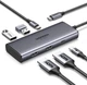 USB-хаб Ugreen Revodok 6 в 1 концентратор 100W PD 5Gbps Grey (CM498) - зображення 1
