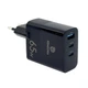 Зарядний пристрій Remzona Giwell Acey GaN 65W USB-A (QC3.0) 2хUSB-C (PD3.0) - зображення 9