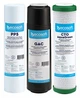 Комплект картриджів Ecosoft 1-2-3 AQUAGREEN з функцією економії води (CHV3ECOAGR) - изображение 1