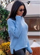 Светр "Лінда" Блакитний 44-46 Oversize Anika 000005557 - изображение 3