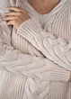 Светр "Єва" Бежевий 44-48 Oversize Anika 000005538 - изображение 2