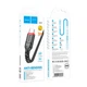 Кабель заряджання HOCO X59 (3A) (3M) для Apple Lightning to USB для iOS пристроїв iPhone/iPad/iPod Чорний - зображення 2
