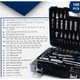 Набор инструментов Scheppach 108 предметов 1/4", 3/8" 6 г (SCH-41082-5DS) - изображение 5