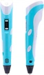 3D ручка с LCD дисплеем UFT Pen 2 3D принтер для рисования голубая (UFT3Dpen2blue) - изображение 1