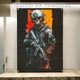 Флаг военный патриотический на люверсах - изображение 1