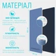 Коврик для йоги и фитнеса EasyFit TPE+TC 6 мм двухслойный + Чехол голубой-синий - изображение 5