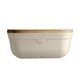 Хлібниця з кришкою-дошкою Emile Henry 35.5x24.8x15.5 см Clay (028750) - зображення 2