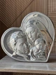 Серебряная икона Святое Семейство (код 951562) 34*30 см - изображение 1