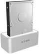 Stacja dokująca ICY BOX IB-111STU3-WH do 2.5"/3.5" HDD/SSD USB 3.0 Type-A Silver - obraz 5